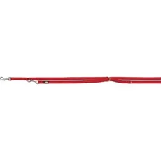 Trixie Premium adjustable leash double-layered M-L: 2.00 m/20 mm red