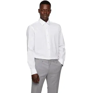 Boss H-joe Kent Langarmhemd - White - 43 - Regular