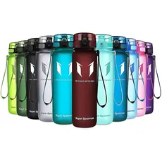 Bild Trinkflasche - Tritan Wasserflasche - 750ml - BPA-frei - Ideale Sportflasche - Sport, Wasser, Fahrrad, Fitness, Uni, Outdoor - Leicht, Nachhaltig