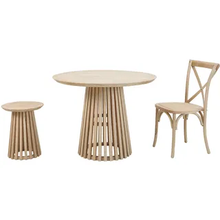 SIT Möbel Küchentisch 100 x 77 x 100 cm beige