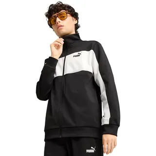 Puma Poly Colorblock Trainingsanzug Schwarz L
