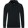 Freizeit Kapuzenpullover Hoodie Organic Bio-Baumwolle schwarz Jungen