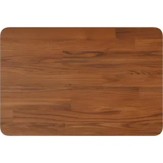 vidaXL Waschtischplatte Dunkelbraun 60x40x1,5 cm Massivholz Behandelt - Braun