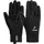 Fingerhandschuhe Schwarz/Silber 7