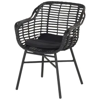 Hartman Cecilia Dining Stuhl Aluminium/Geflecht ohne Kissen