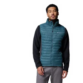 Columbia Powder PassTM Hybrid Weste - Everblue / Shark - L