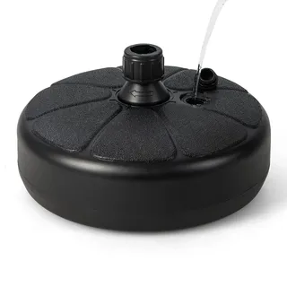Costway Schirmständer befüllbar Ø 37 cm Schwarz