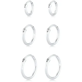 Elli Ohrstecker-Set Trio Silber 925