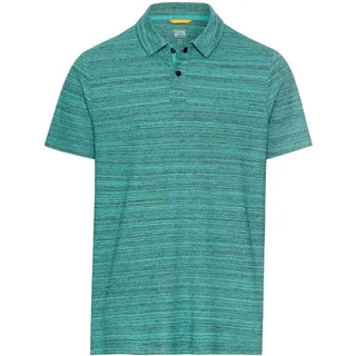 camel active Herren Kurzarm Poloshirt mit Cooling Effekt Grün, menswear-3XL