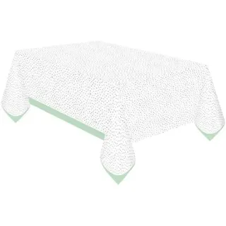 Papier Tischdecke * Hello Baby * als Deko für Party und Geburt | Gender-Neutral, 120x180cm | Gender Mottoparty Table Cloth Cover