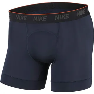 Nike Herren Trainings Boxershorts, 2er Pack, Obsidian/White, XL