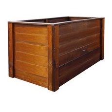 Andrewex Hochbeet Teak 150 cm x 76 cm x 79 cm FSC