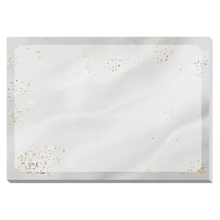 Sigel Schreibtischunterlage Glittery Joy grau/gold Papier 42,0 x 29,7 cm, 30 Blatt