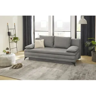 Jockenhöfer Schlafcouch Polyester 2-Sitzer Grau