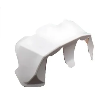 Arai Rx-7v Racing Ex2 Helm-heckspoiler - White - One Size