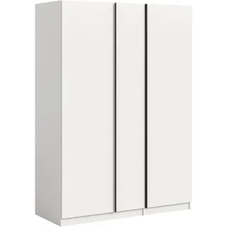Home Affaire BENDINGO Kleiderschrank 130 x 53 x 183 cm weiß