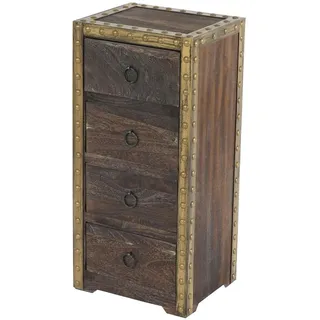 MCW Schubladenkommode 70 x 33 x 26 cm Braun