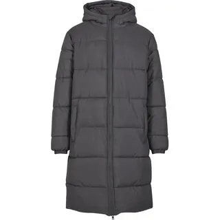 URBAN CLASSICS Long Puffer Mantel grau 5XL