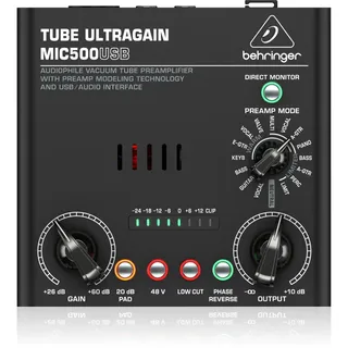 Behringer Tube Ul (Vorverstärker), Effektgerät, Schwarz