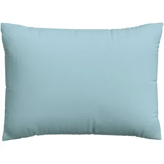 Schlafgut Kopfpolsterbezug , Hellblau , Textil , Uni , 70x90 cm , Grüner Punkt, Textiles Vertrauen - Oeko-Tex®, AZO-frei, Oeko-Tex® Made IN Green , bügelleicht, bügelfrei , Heimtextilien, Bezüge, Polsterbezüge