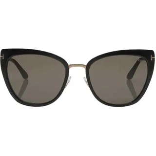 Tom Ford - "Simona" Rauch-Grau-Sonnenbrille für Damen SY382 (Einheitsgröße) (Roségold Glänzend)