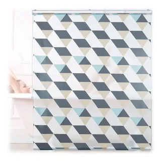 Relaxdays Duschrollo 140 x 240 cm mehrfarbig