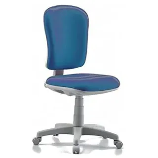 GiMa 45092 Stuhl Varese, ohne Armlehnen, Stoff, Blau, 1 Stück