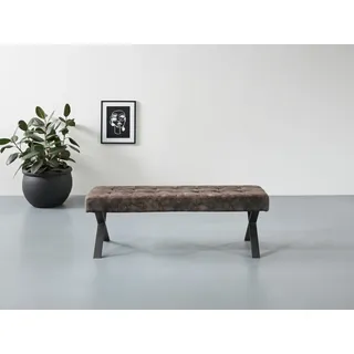 Hela Polsterbank Donna vintage braun 140 x 45 x 48 cm