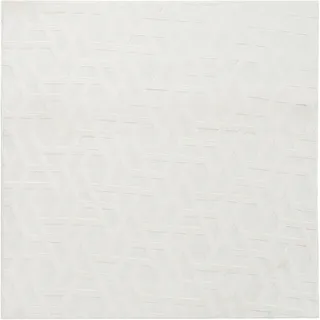 Beliani Antero Teppich 160 x 160 cm Cremeweiß