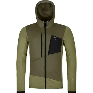 Ortovox Fleece Grid Hoody Grün XL