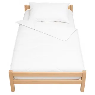 Bettdecke und kissen  baumwolle - 80x120 cm - Weiß | by SEVIRA KIDS - Weiß