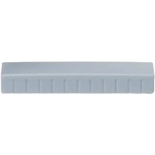 Maul Magnete MAULsolid 54x19mm (10 Stück) | Mini Magnete aus Kunststoff mit 1kg Haftkraft | Starke Magnete für Whiteboard und Magnettafel | ideal für Büro, Homeoffice und Werkstatt | Grau