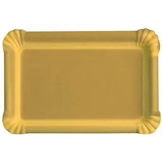 Tabletts 10X16 Cm Gold Karton - 50 Un.