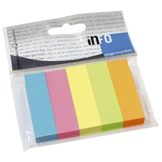 Info Brillantmix Haftmarker farbsortiert 5x 100 Streifen