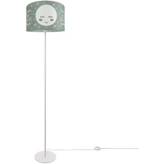 Paco Home Stehlampe »Aleyna 103«, 1 flammig, Leuchtmittel E27   ohne Leuchtmittel, Kinderlampe LED Kinderzimmer Lampe Mit Mond-Motiv Deko E27, weiß