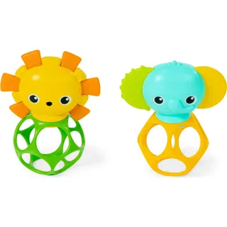 Bright Starts Bright Starts, Beissring, Oball-Beißring 2er-Pack