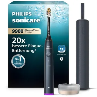 Philips DiamondClean Prestige 9900 mit Ladeetui in Mitternachtsblau