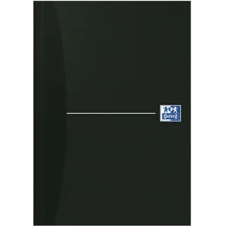 Oxford Notizbuch Office Essentials A5 liniert Schwarz