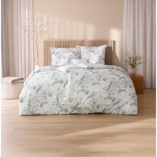 Estella Bettwäsche Susanne Unifarben Multicolor 155 x 220 cm