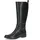Stiefel aus Leder mit Reißverschluss Schwarz EU