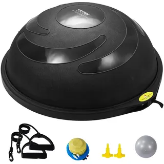 Vevor Halb-Gymnastikball-Trainer Schwarz 66 cm