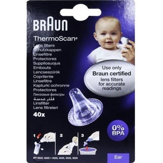 Braun Schutzkappen ThermoScan Hygiene 40 St.