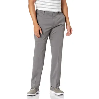 Amazon Essentials Herren Golf-Stretchhose, Klassischer Schnitt (erhältlich in Big & Tall), Grau, 38W / 32L