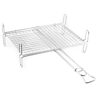 HOME Grillrost 37 x 27 cm Stahl