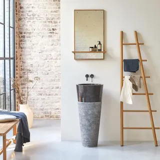 Koni - Standwaschbecken aus Marmor ∅ 40 cm