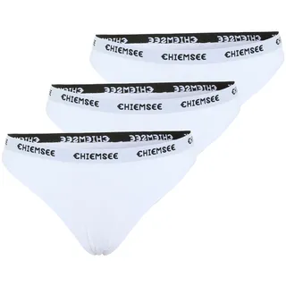 Tanga CHIEMSEE, Damen, Gr. XL (42), weiß, weiß, 95% Baumwolle, 5% Elasthan, Unterhosen Tanga