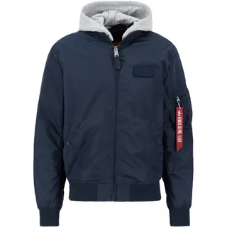 Alpha Industries MA-1 TT Hood rep.blue L