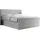 MKS Boxspringbett Hellgrau Textil 2-Sitzer H3 Rechteckig 140x200 cm Schlafzimmer Betten Boxspringbetten