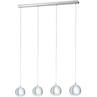 EGLO Conessa 4-flg. 15 cm rund transparent