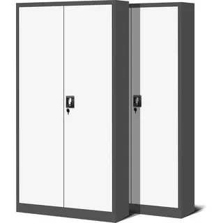 Jan Nowak C001 Aktenschrank 185 x 90 x 40 cm weiß